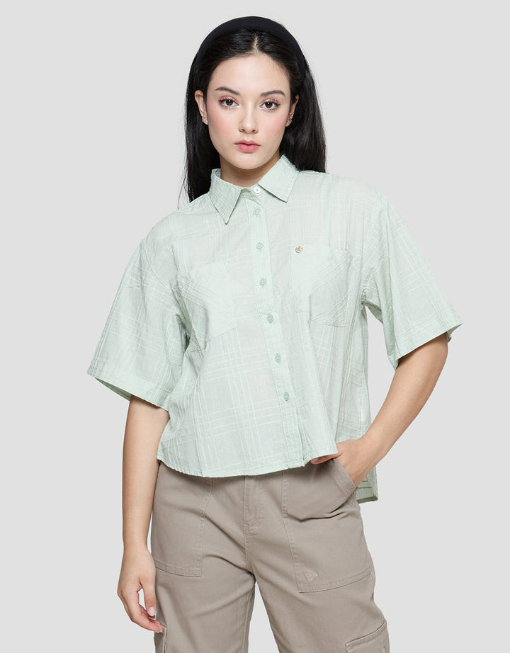 Triset Basic Blouse Lengan Pendek Wanita