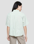Triset Basic Blouse Lengan Pendek Wanita