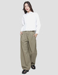 Triset Casual Crop Style Blouse Wanita