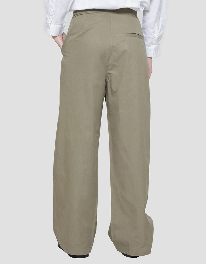 Triset Casual Wide Leg Celana Panjang Wanita