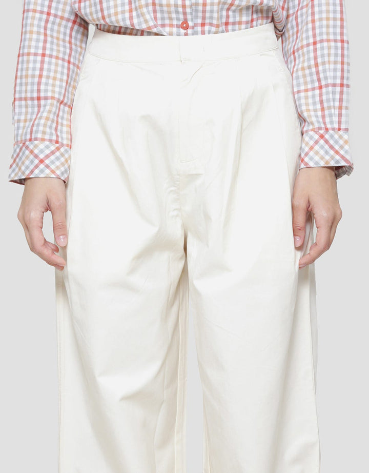 Triset Plain Look Women's Casual Long Pants