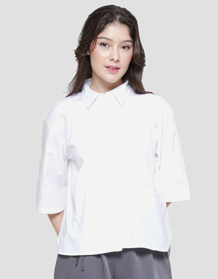 Triset Plain Look Casual Blouse Wanita