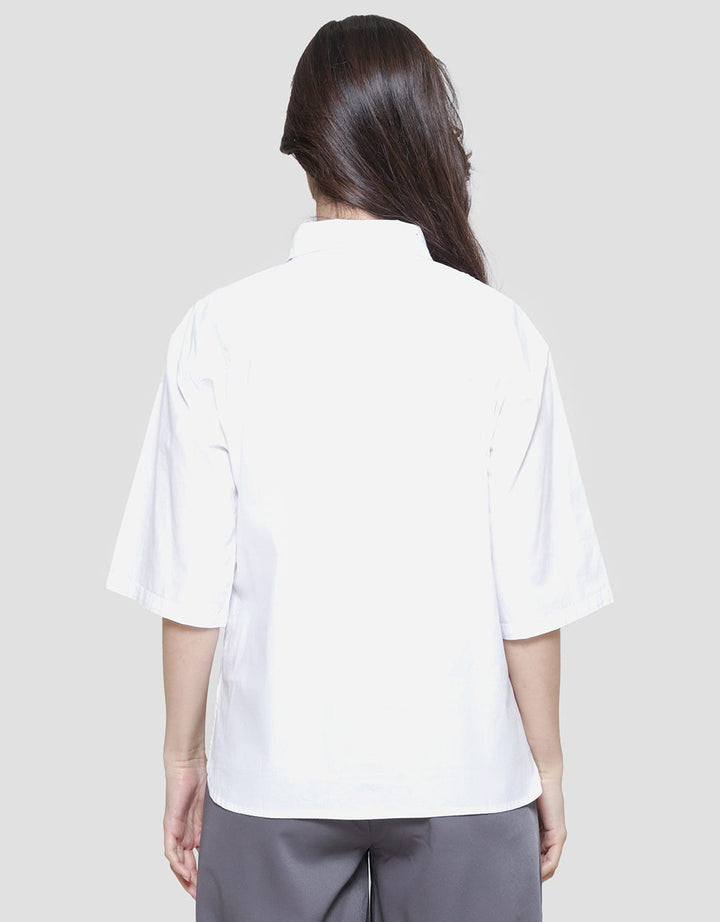 Triset Plain Look Casual Blouse Wanita