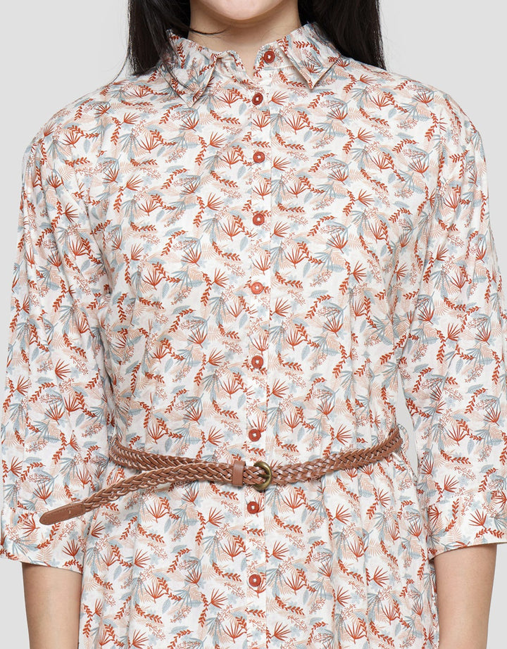 Triset Ladies Flower Print Women's Dress