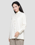Triset Ladies Basic Plain Blouse Wanita