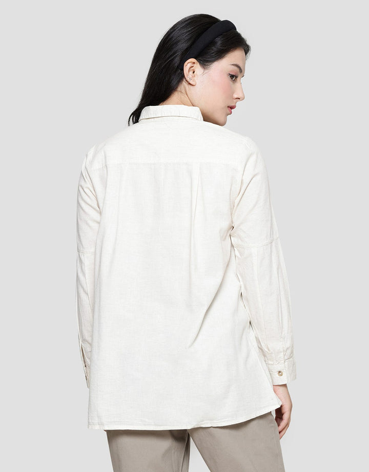 Triset Ladies Basic Plain Blouse Women