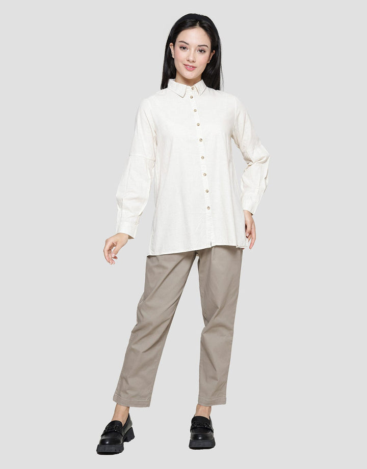 Triset Ladies Basic Plain Blouse Women