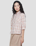 Triset Two Pocket Blouse Wanita
