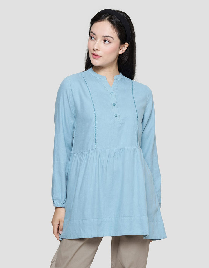 Triset Ladies Flare Bottom Blouse for Women