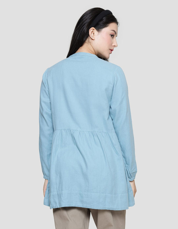Triset Ladies Flare Bottom Blouse for Women