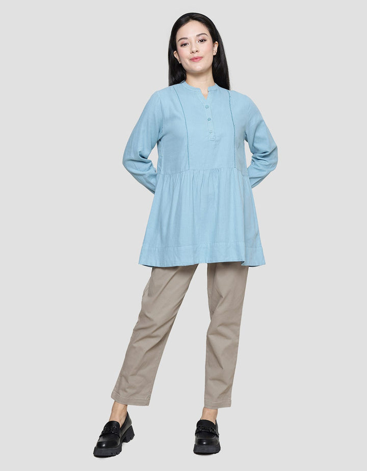 Triset Ladies Flare Bottom Blouse for Women