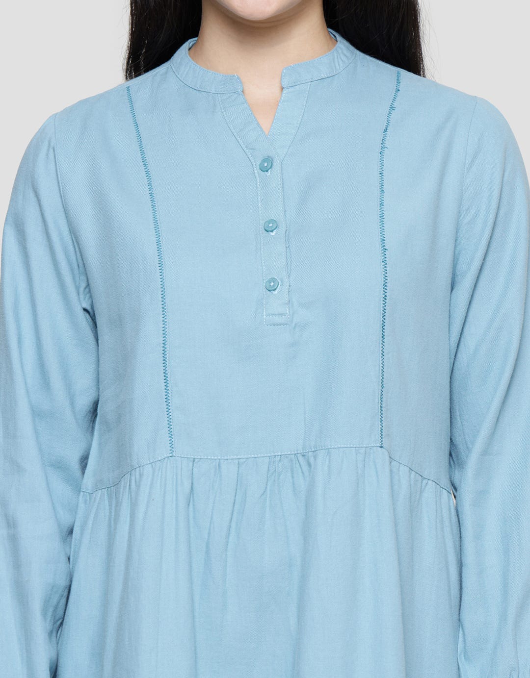 Triset Ladies Flare Bottom Blouse for Women