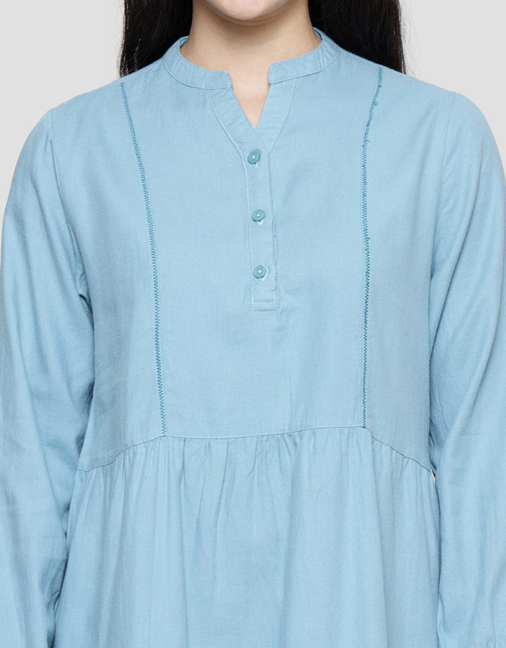 Triset Ladies Flare Bottom Blouse for Women