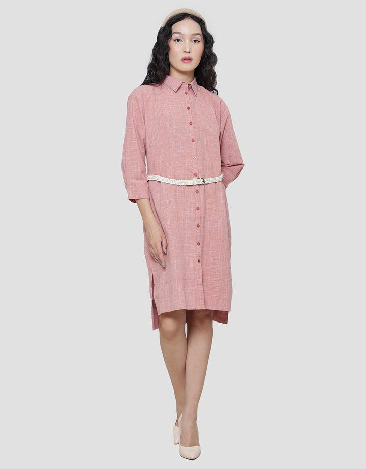 Triset Ladies Belt Dress Wanita