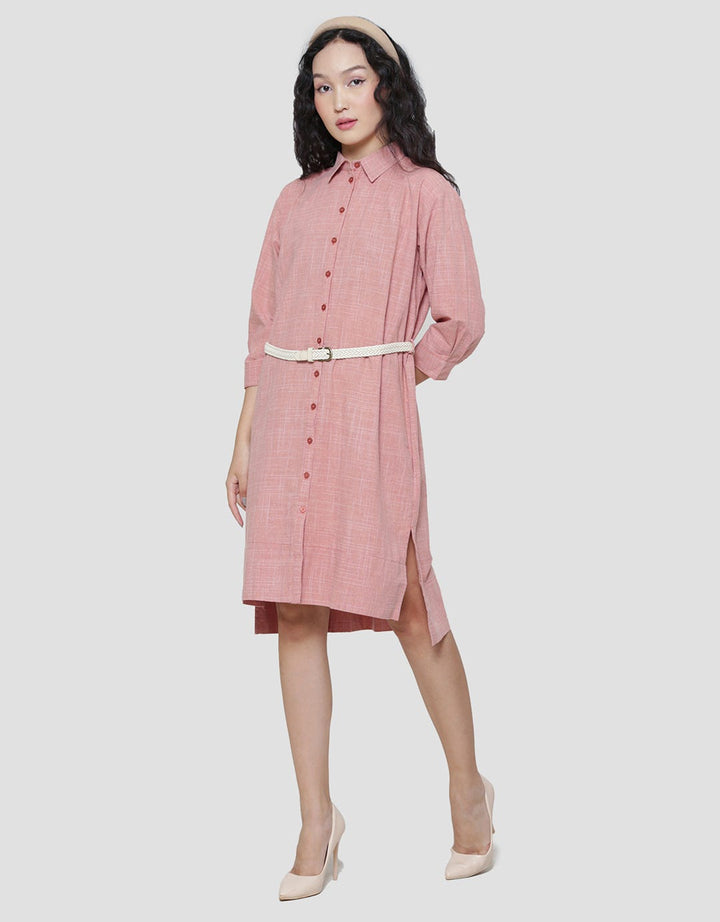 Triset Ladies Belt Dress Wanita