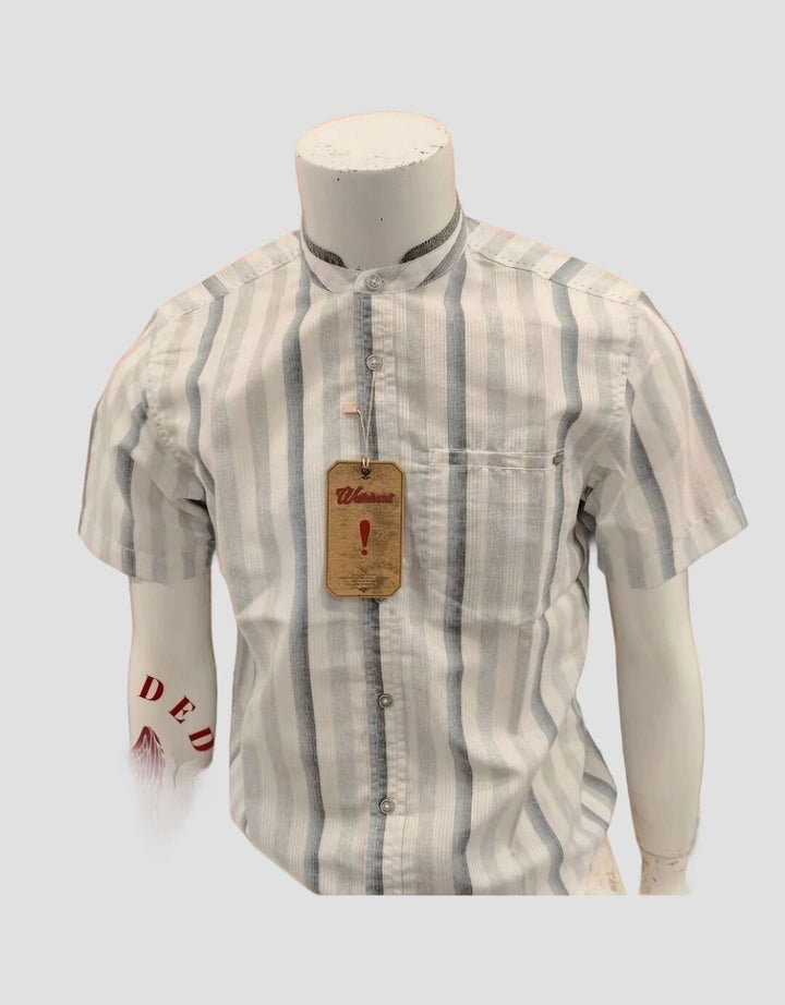 Watchout! Casual Vertical Print Motif Koko Men