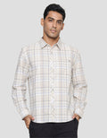 Watchout! Casual Plaid Motif Kemeja Lengan Panjang Pria