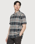 Watchout Casual Check Style Kemeja Pria