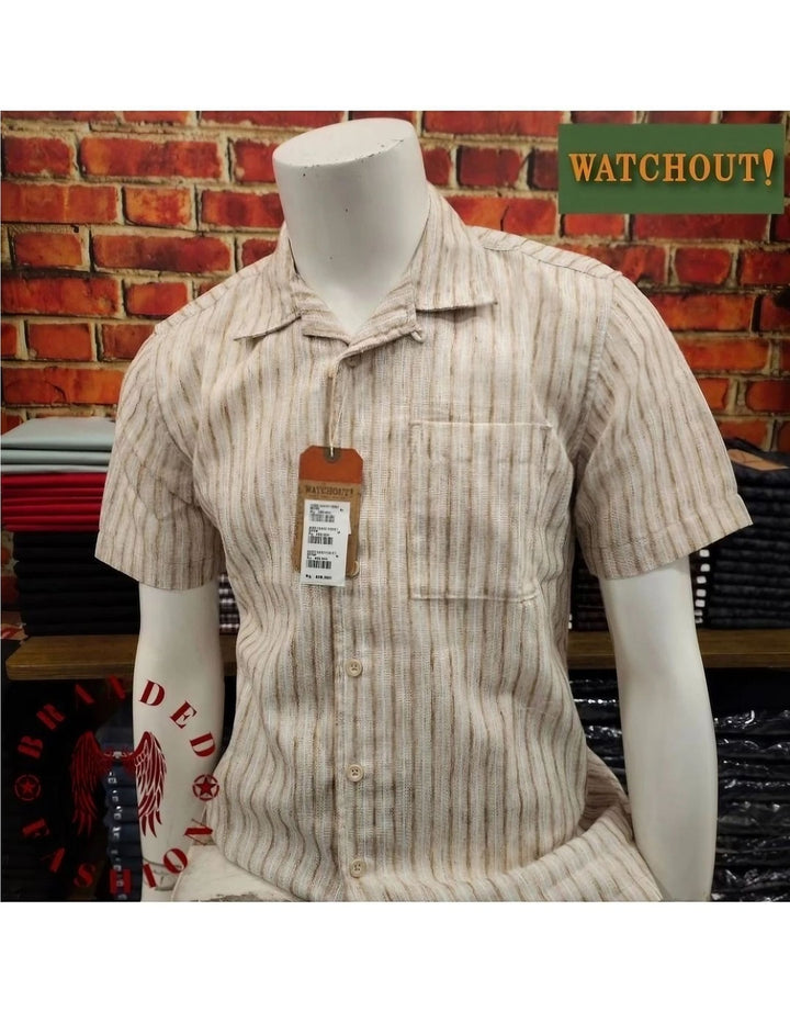 Watchout Motif Kemeja Pria