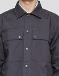 Watchout Casual Button Jaket Pria