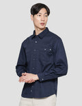 Watchout Jean's Basic Kemeja Lengan Panjang Pria