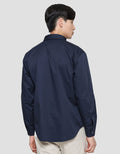 Watchout Jean's Basic Kemeja Lengan Panjang Pria
