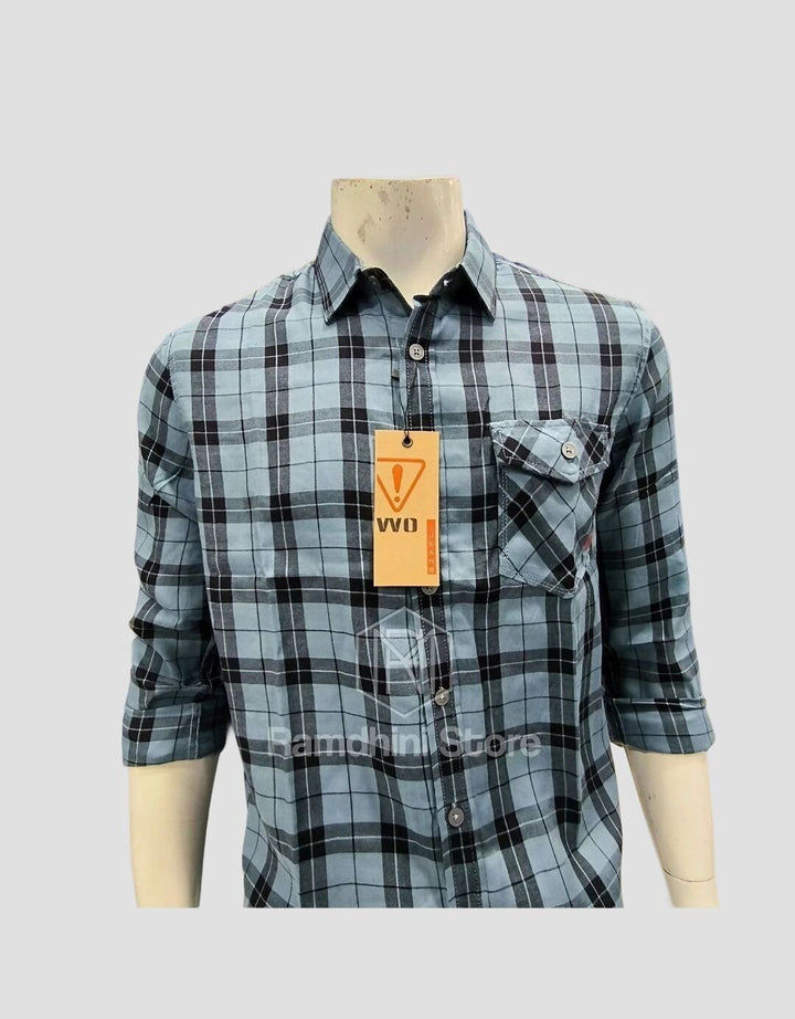 Watchout Motif Kemeja Pria