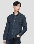 Watchout Jeans Denim Style Kemeja Pria