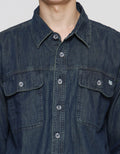 Watchout Jeans Denim Style Kemeja Pria