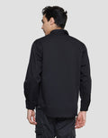 Watchout Jeans Pocket Kemeja Lengan Panjang Pria