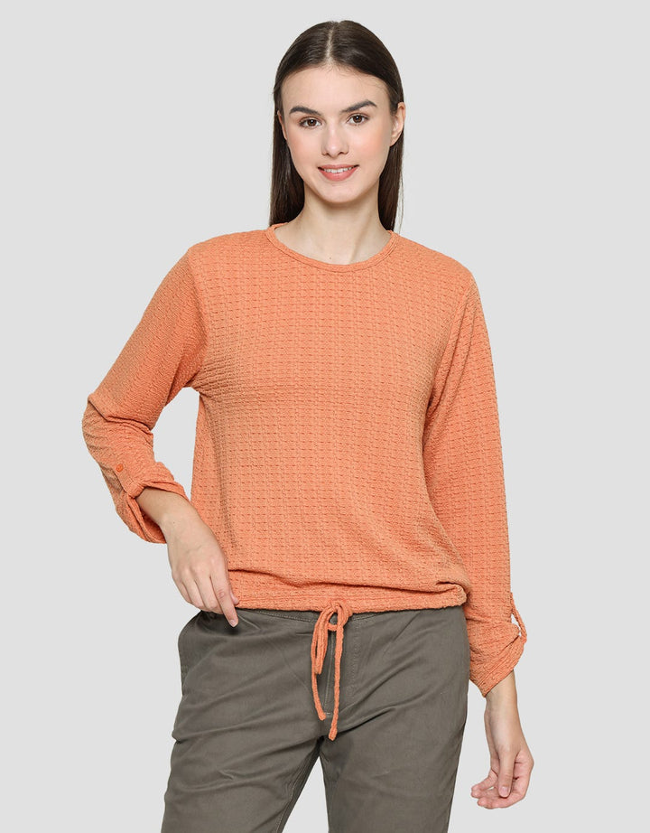 Connexion Drawstring Detail Kaos Wanita