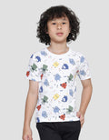 Little M Monster Full Print Boys Short Sleeve T-Shirt