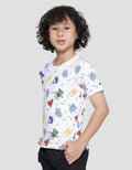 Little M Monster Full Print Boys Short Sleeve T-Shirt