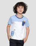 Little M Cut N Sewn Boys Short Sleeve T-Shirt