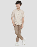 Little M Casual Shaiw71 Boys Short Sleeve Koko Shirt