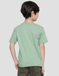 Little M Dino Cucuk Boys Short Sleeve T-Shirt