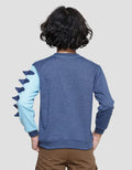 Little M Dino Trex Sweater Anak laki-laki
