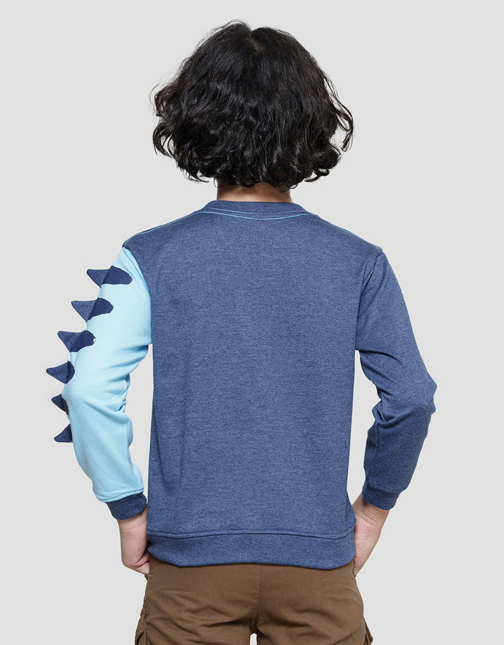 Little M Dino Trex Sweater Anak laki-laki