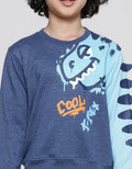 Little M Dino Trex Sweater Anak laki-laki