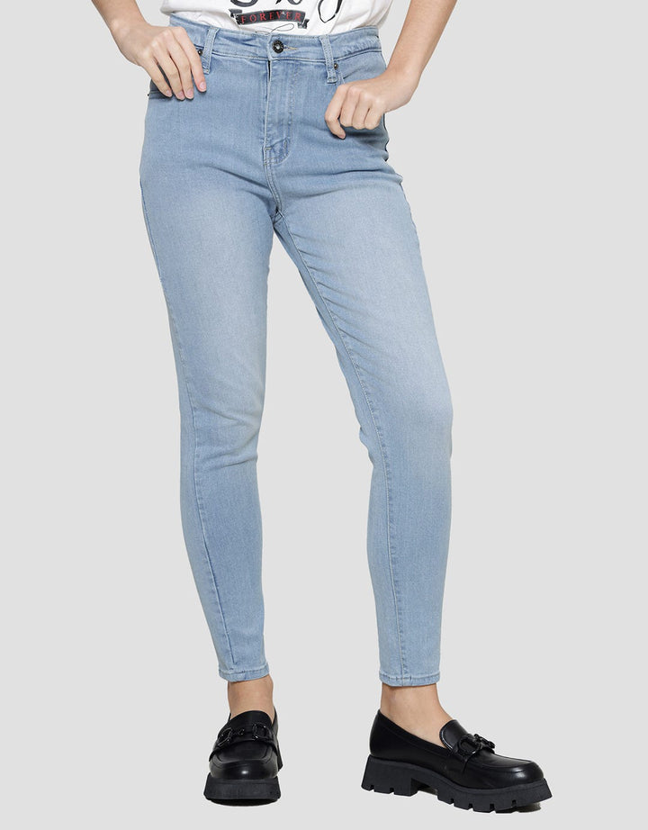 Nevada Bottom Skinny Bsc Soft 7/8 Women's Denim Long Pants