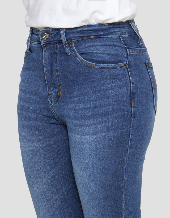 Nevada Bottom Skinny Bsc Soft 7/8 Women's Denim Long Pants
