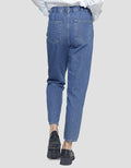 Nevada Celana Panjang Denim Bottom Mom Fit Wanita