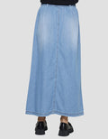Nevada Denim Soft Rok Maxi Wanita