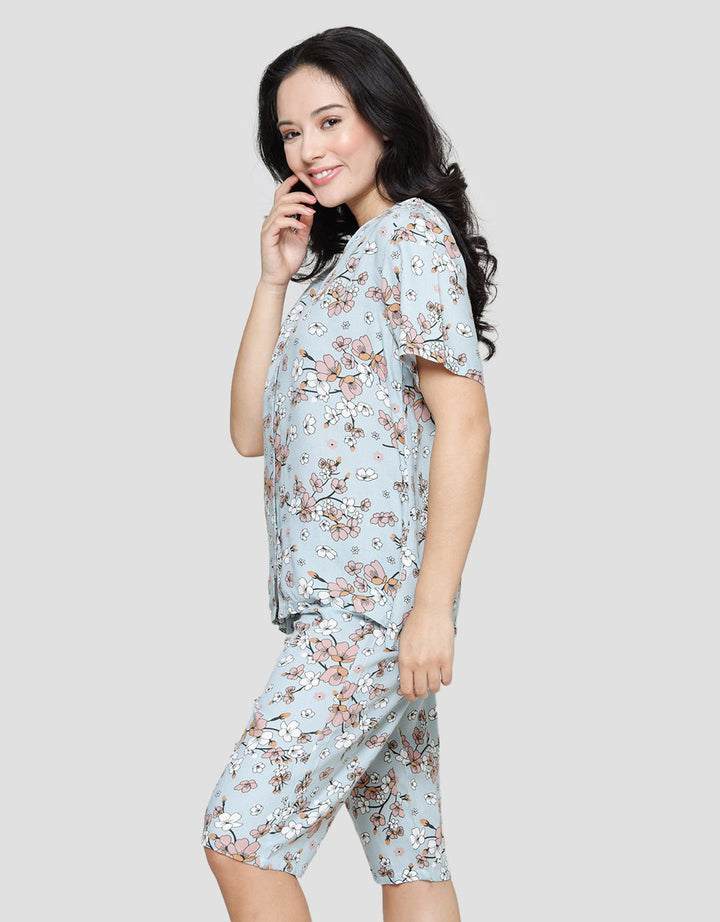 St. Yves Setelan Piyama Basic Wanita