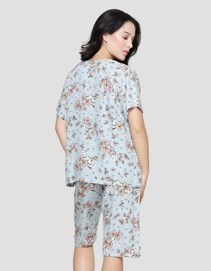 St. Yves Setelan Piyama Basic Wanita