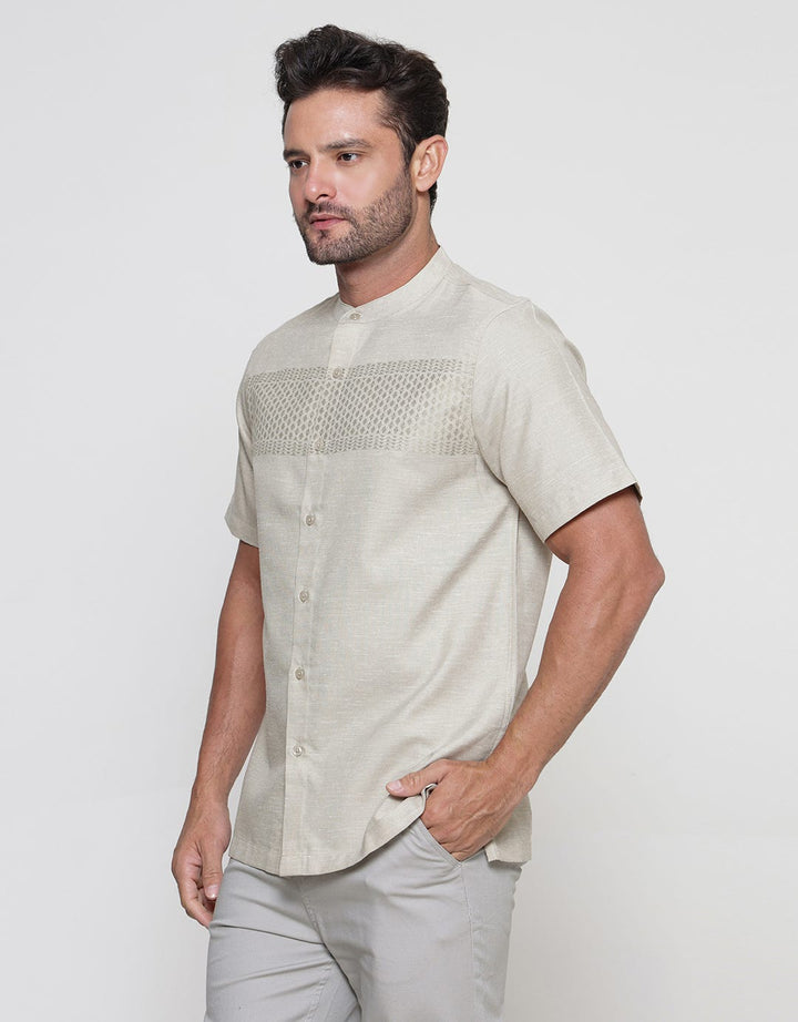 Cole Yarndyed Chest Men's Short Sleeve Koko Shirt