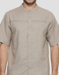 Cole Solid Pintuck Koko Lengan Pendek Pria