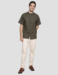 Cole Solid Pintuck Koko Short Sleeve Men