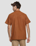 Cole Solid Pintuck Koko Lengan Pendek Pria