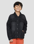 Nevada Jaket Denim With Pocket Anak Laki-laki